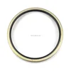 Ozone - resistant exposed metal skeleton oil seals for mechanical equipment accessories