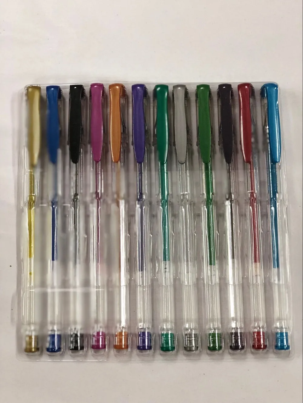 48 gel pen set of multi-color gel ink pen with plastic box