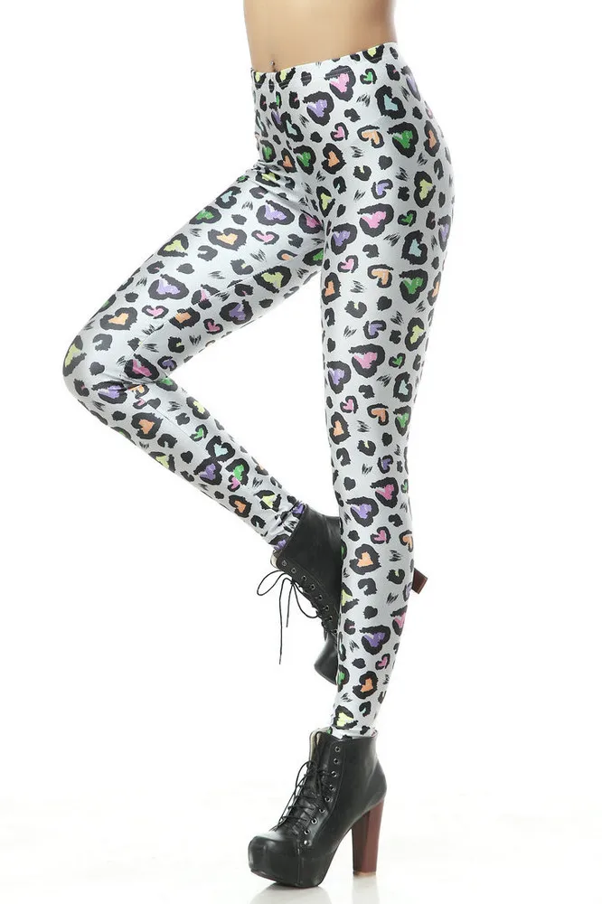 Free shipmentWholesale! Cheap Color Tatoo Leggings Digital Printing Pants Galaxy Slim Hot drop Shipping