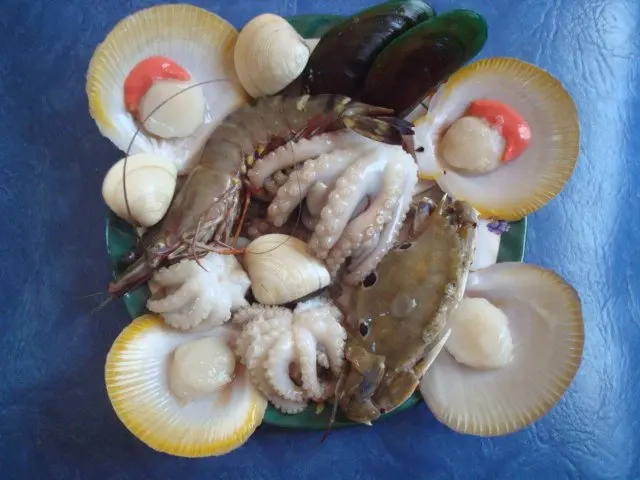 mixed seafood