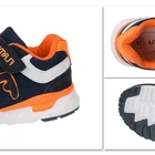 Navy Children Sport Shoes Removable Buckle Sneaker for Kids Running Shoes