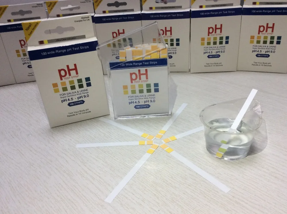 Hot Sale Gastric Ph Test Strips 4.59.0 Visual Ph Test Strip Buy Ph