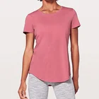 Custom t shirt Wholesale China Round Neck Women t shirt