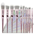 10pcs Makeup Brush Set Professional Foundation Powder Blush Brush Kits