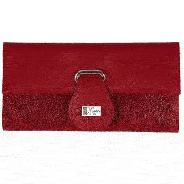 Genuine Leather Tobacco Case for Rolling Cigars