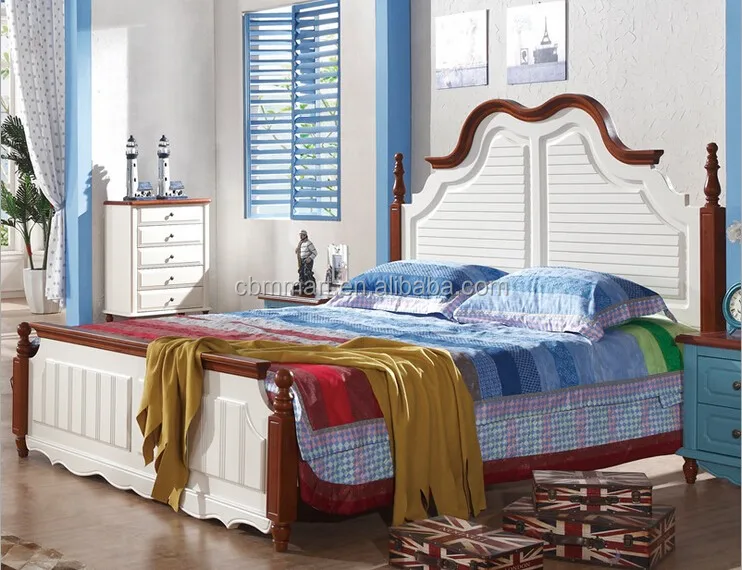 bed room furniture solid wood kids bed