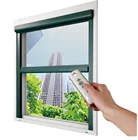 Hot sale fiberglass mesh electric insect screen door and window