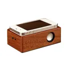 Wood Speaker Woodwood Universal Rectangular Bamboo Wood Phone Wireless Induction Speaker