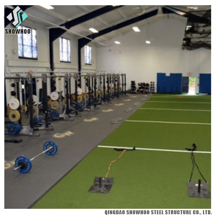 Prefabricated Insulated Building Steel Structure Gym Design