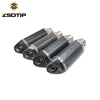 OEM Available L105*235 Modified Motorcycle Engine Exhaust System Muffler Pipe Moto Exhaust Silencer with DB Killer for MT07 MT09