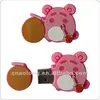 lovely custom soft pvc cartoon character USB skin/rubber USB flash drive cover with own logo