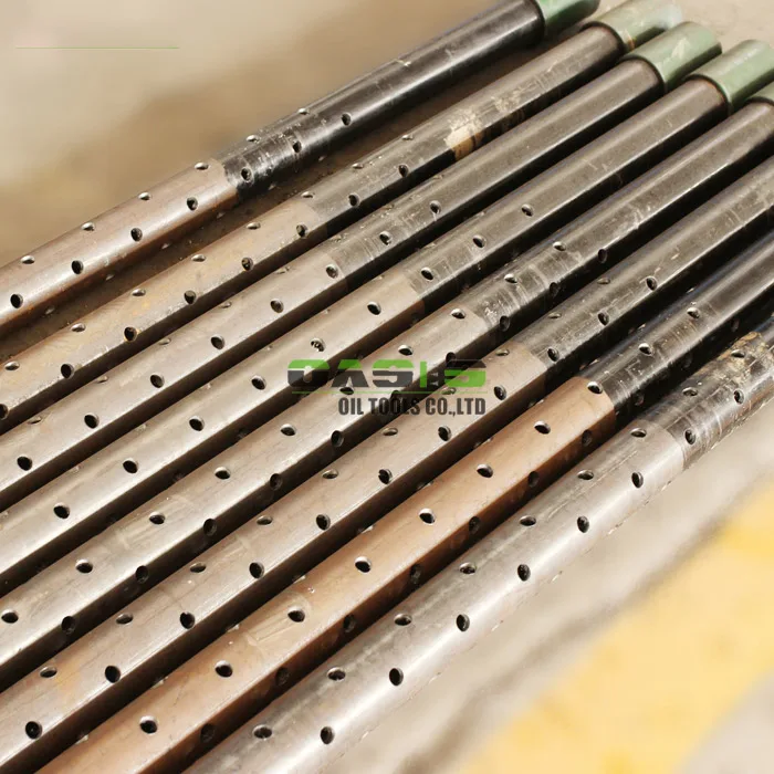 Corrugated Galvanized Carbon Steel Pipe Perforated Round Steel Pipe