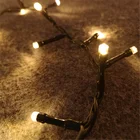 GV 2019 NEW LED firefly lights flame light fairy light garland outdoor Xmas Tree wreath decoration