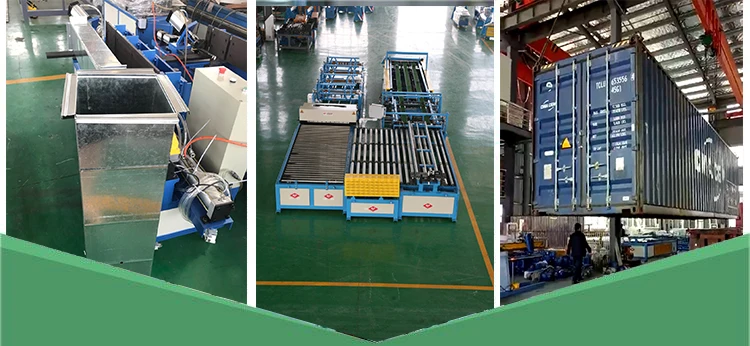 automatic round duct grooving machine
