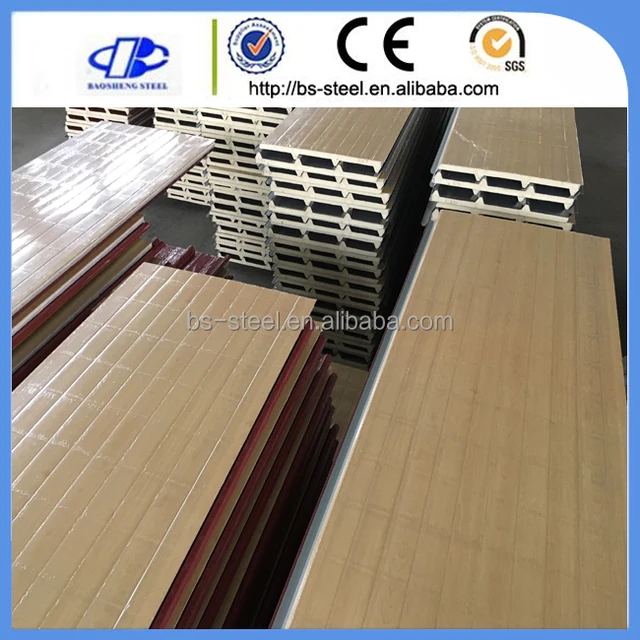 building construction material pu houses prefabricate sip panels