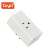 Tuya OEM voice remote control AC 110V-240V timer socket 3 pin plug wifi alexa socket wireless smart plug multi plug sockets