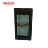store use digital control commercial energy drink TV glass front fridge with video screen