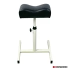 Beauty Spa Hair Salon portable white black adjustable Nail pedicure stool footrest