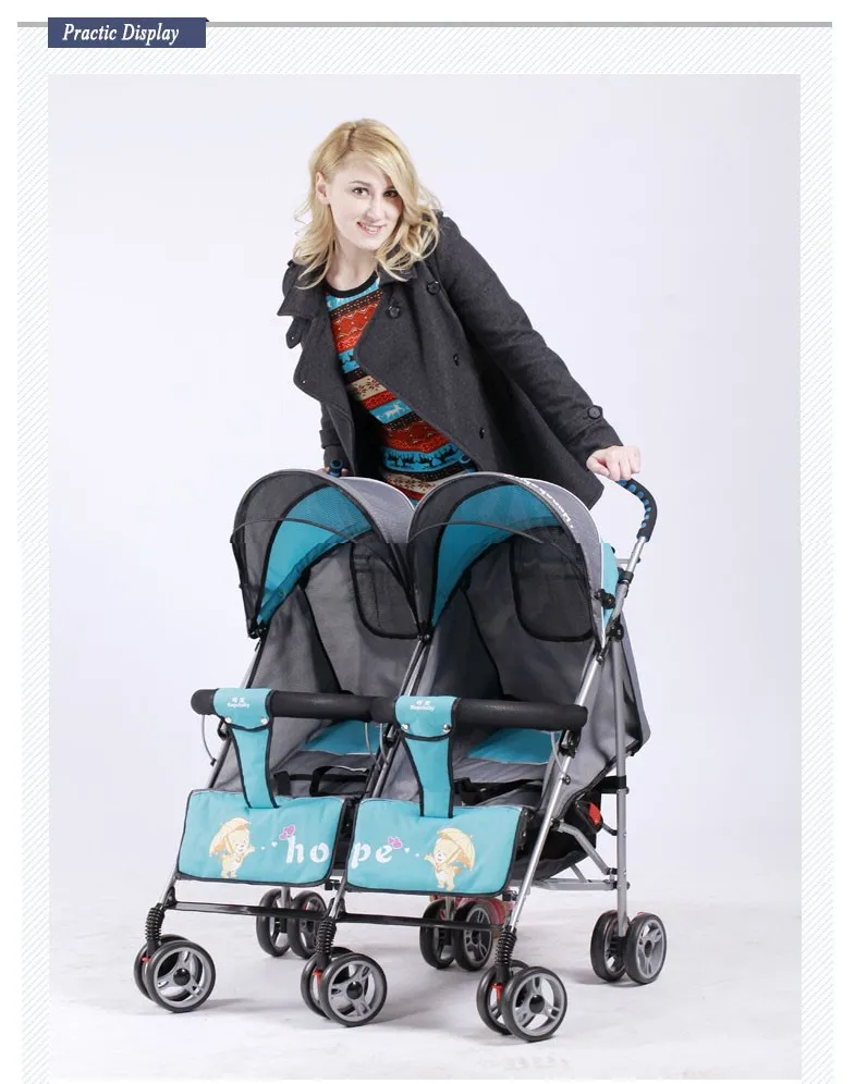 Double Baby Stroller for Twins