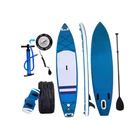 Best Selling Blue Carbon Fiber Stand Up Paddle Mini Surf Board