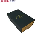 Foldable cardboard box with rope handle,Eco magnetic lid storage folding gift box