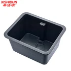8104AY Anti Flow out Black Lab PP sink Fitting