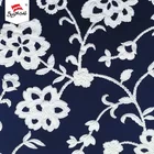 2019 Hot sale FDY jersey spandex floral puff knit african print fabric for garment