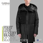 European Model Hoodie Warm Duck Down Men Coat For Winter