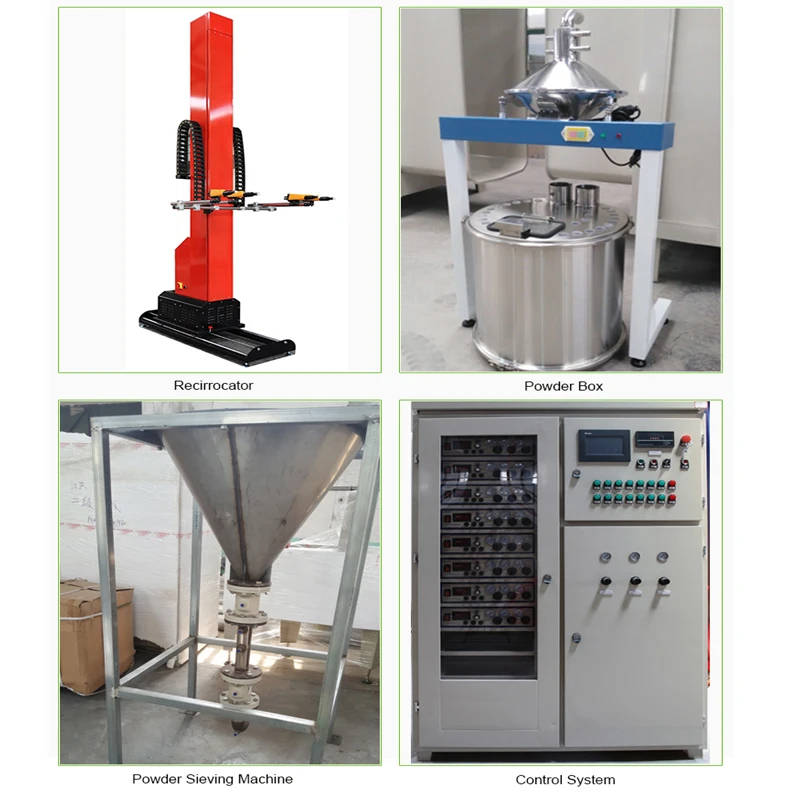 details powder coating spray booth f