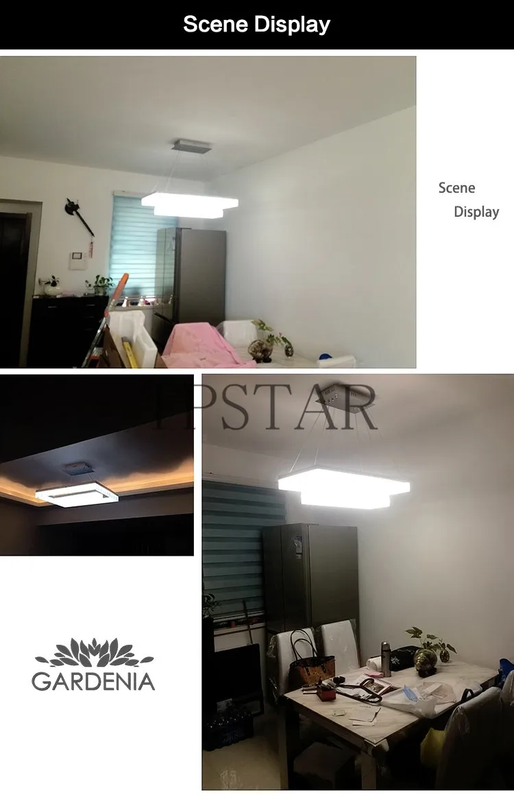 Moderne acryl führte kronleuchter lichter mode wohnzimmer ...