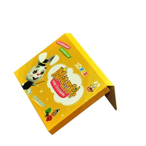 foldable paper gift card box full color printing gift boxes