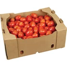 Accept Custom Brown Corrugated Paper Tomato Packaging Box
