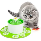 Flower Style Automatic Electric 1.6 L Pet Water Fountain Dog Cat Drinking Bowl
