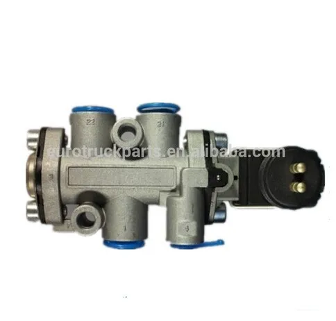 OEM 1379772 1457275 heavy duty european truck leveling valve DAF XF95 truck 24v solenoid valve