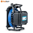 TVBTECH 3499F 7 Inch Monitor Waterproof Sewer Pipe Inspection Equipment With 23MM Camera Head And Meter Counter