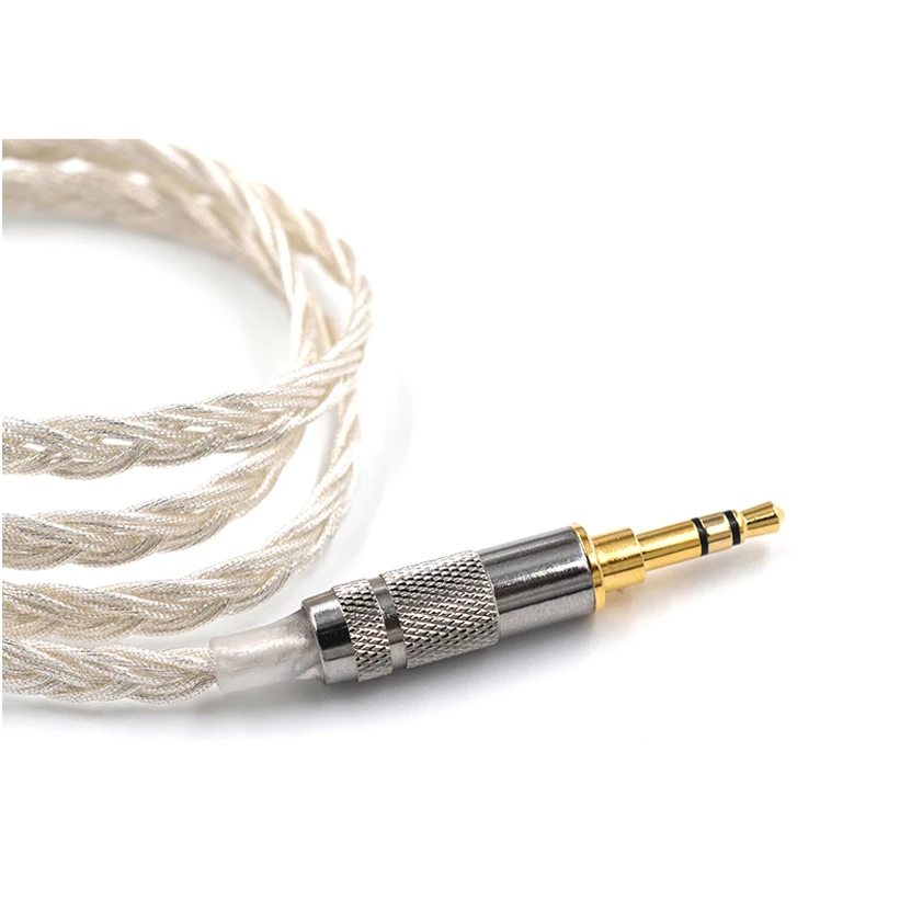 New 8 Core Silver-plated Upgrade MMCX Cable - ANKUX.COM