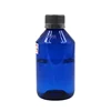 PET empty 250ml clear blue plastic soda bottle for carbonated drinks