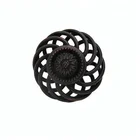 Retro Oil Rubbed Bronze Steel Metal Birdcage Knob Cabinet Wardrobe Dresser Drawer Handle