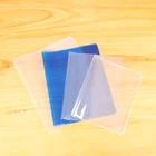 Factory price custom plastic pp transparent clear book cover a5 protectors, wholesale school book covering sheet factory
