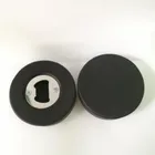 Rubber ice hockey puck opener with customized