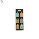 6pcs Custom shape paper folding magnetic bookmark