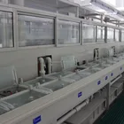 Reel-to-reel automatic electroplating line for metal strip