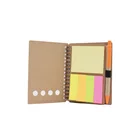 custom logo note book sticky notes corporate promotional gift set items for corporate clients