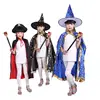 /product-detail/kids-happy-halloween-costume-set-wizard-witch-cloak-cape-robe-and-hat-for-boy-girl-60836248079.html