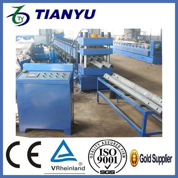 huayang full automatic highway guardrail roll forming machines