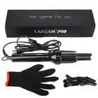 LANSAM Automatic Hair Curler Ceramic Barrel Auto Hair Curling Iron Wand with 360 Rotating Roller