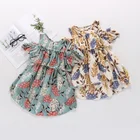 2019 girls kids dress summer new girls dress children's fashion sleeveless skirt children's chiffon dress