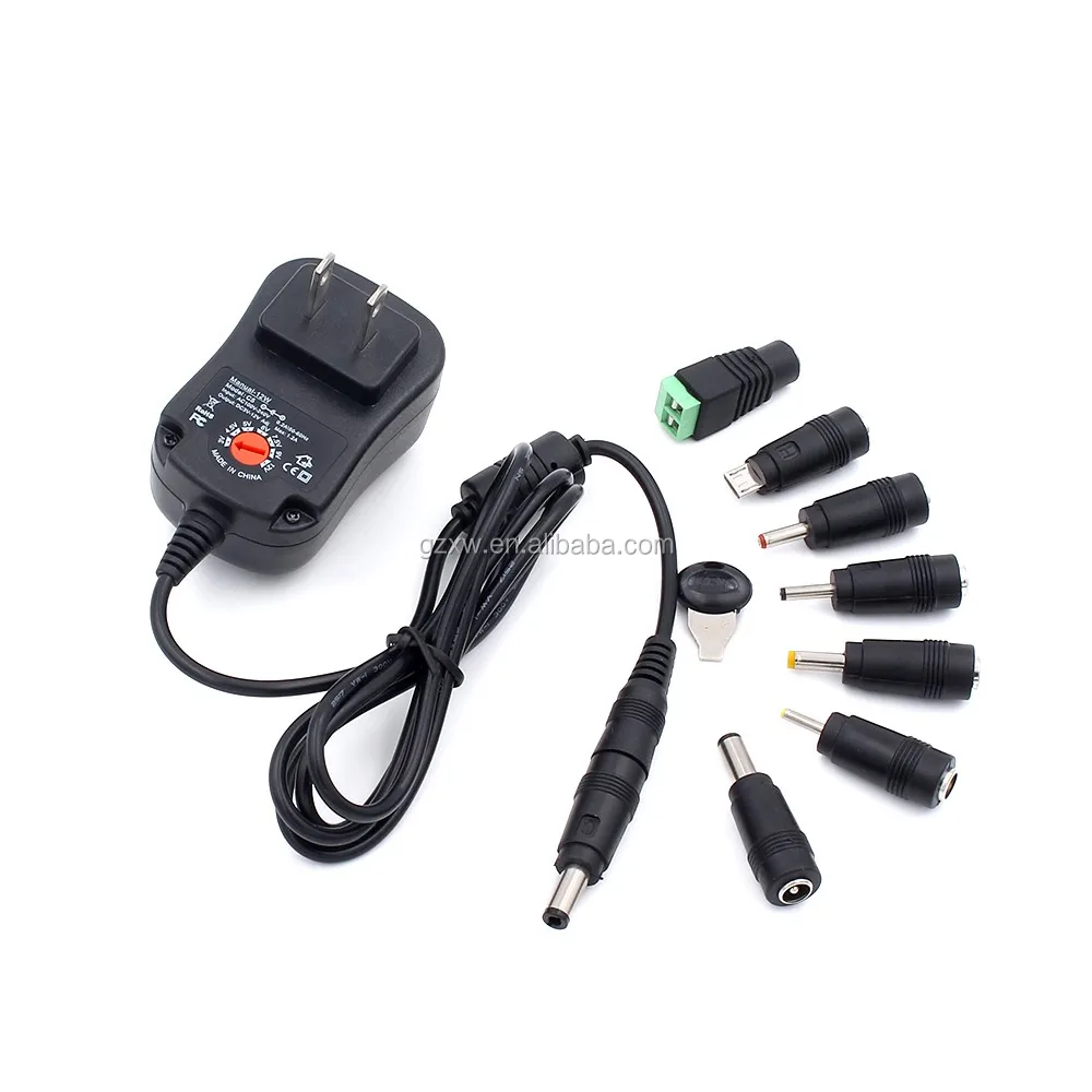 Reemplazo de 1000MA DC ajustable adaptador de corriente Universal - ANKUX.COM