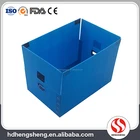 Newest anti-corrosive pp material corrugated plastic foldable box for wholesale