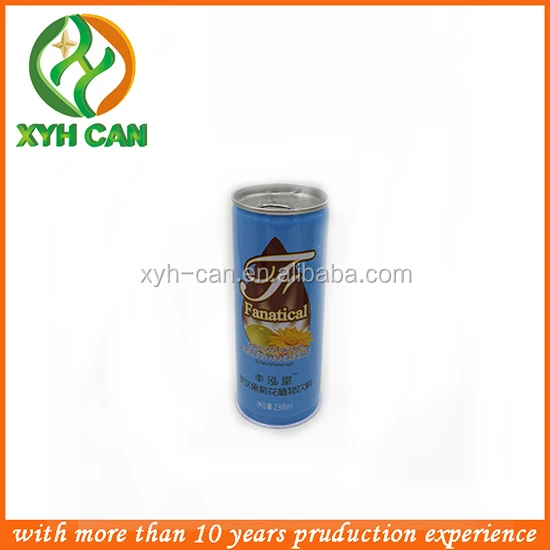 Hot Sale 240ML Vintage Beer Cans Tall Beverage Empty Tin Cans Form